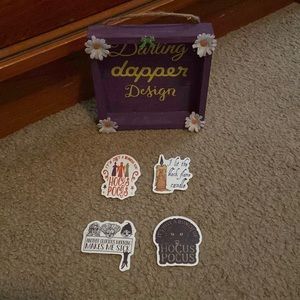 COPY - Disney’s Hocus Pocus Halloween waterproof stickers-4 pieces- New